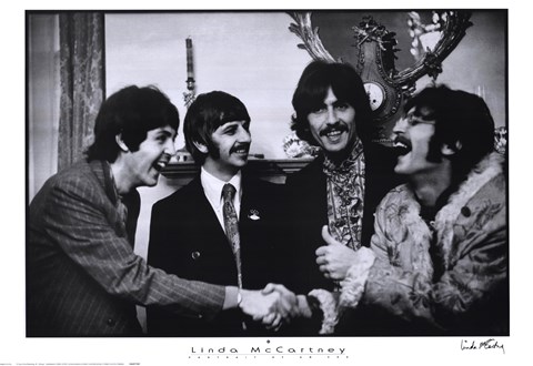 Framed Beatles, Portrait of an era Print