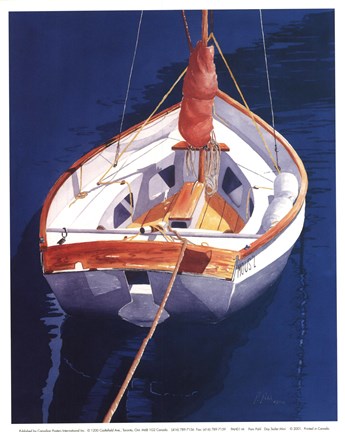 Framed Day Sailer Print