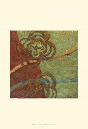 Framed Latticework II Print