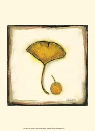 Framed Fall Color III Print