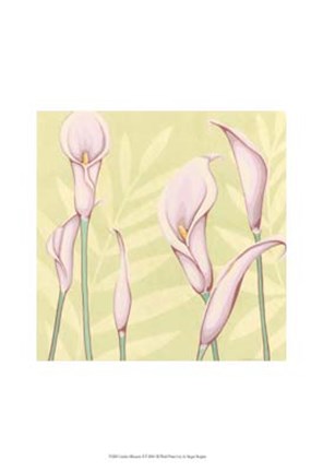 Framed Garden Silhouette II Print