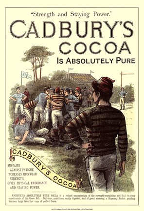 Framed Cadbury&#39;s Cocoa Print