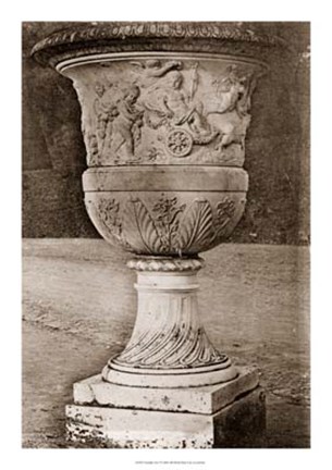 Framed Versailles Urn I Print