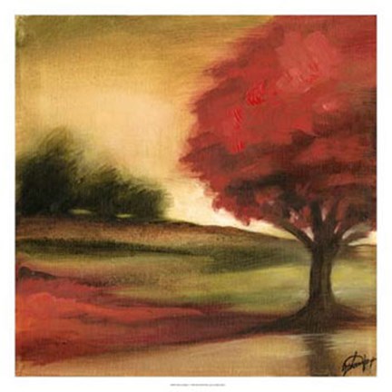 Framed Harvest Maple I Print