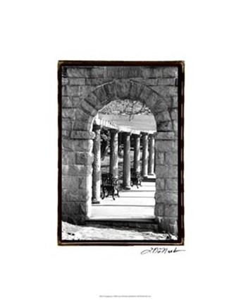 Framed Passageway Print