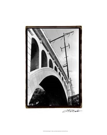 Framed Bridge II Print