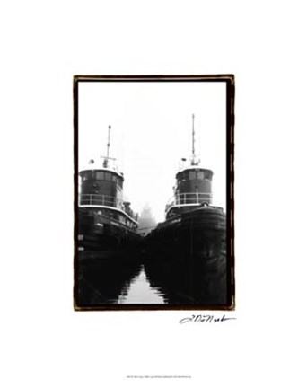Framed Ghost Tug Print