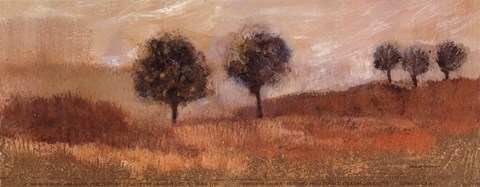 Framed Fields of Gold II Print