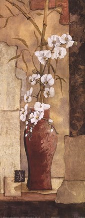 Framed Mandarin Panel I Print