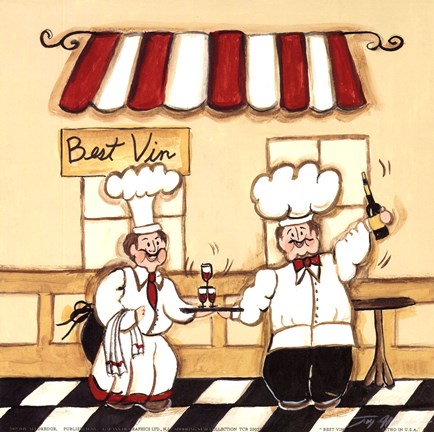 Framed Best Vin Print