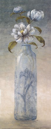 Framed Blue Crystal II Print