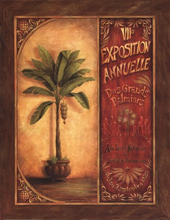 Framed Palm Exhibit I Print