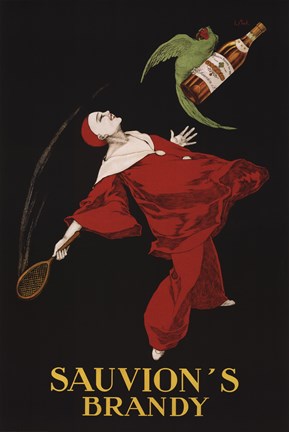 Framed Sauvion&#39;s Brandy Print