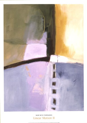 Framed Linear Motion II Print