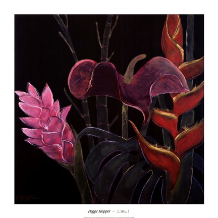 Framed In Bloom I Print