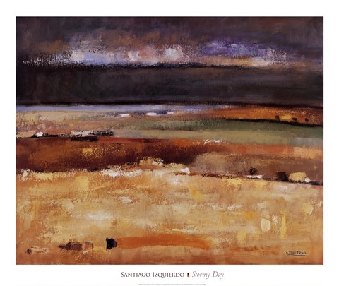 Framed Stormy Day Print