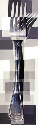 Framed Fork Print