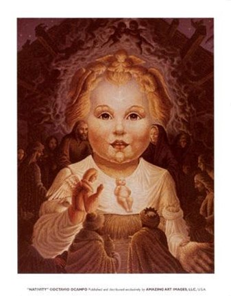 Framed NATIVITY Print