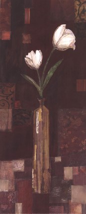 Framed Romantic Tulip Print