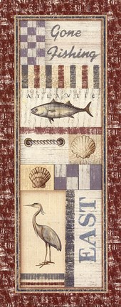 Framed Coastal IV Print