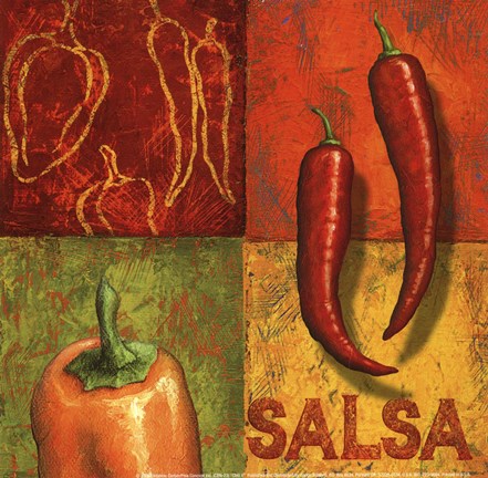 Framed Chili II Print