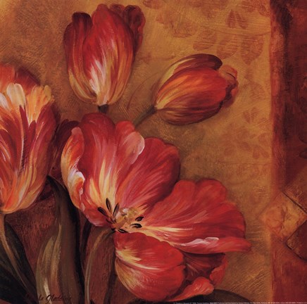 Framed Pandora's Bouquet III Print