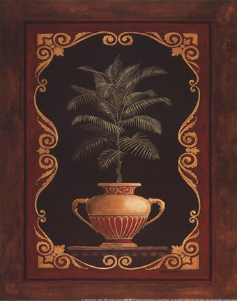 Framed Golden Cocos - petite Print