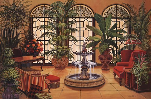 Framed Conservatory II Print