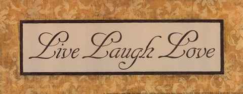 Framed Harvest Damask II - petite Print