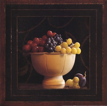 Framed Frutta del Pranzo II Print