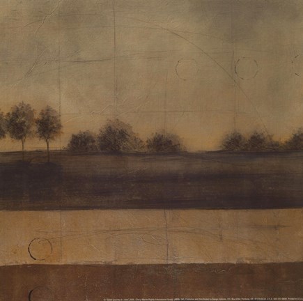 Framed Silent Journey II - mini Print