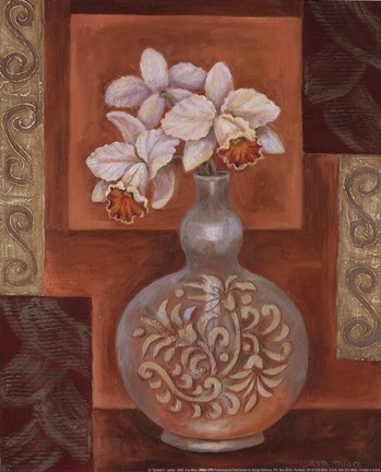 Framed Orchid II - petite Print