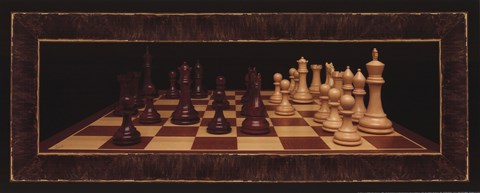 Framed Chess I Print