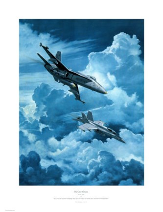 Framed GRAY GHOSTS Print