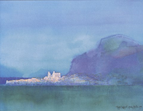 Framed CEFALUSIZILIEN Print