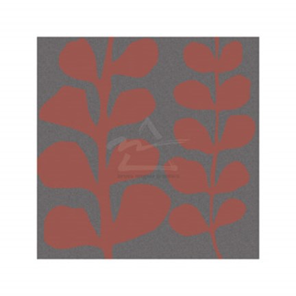 Framed Maidenhair Coral Stem (double) Print