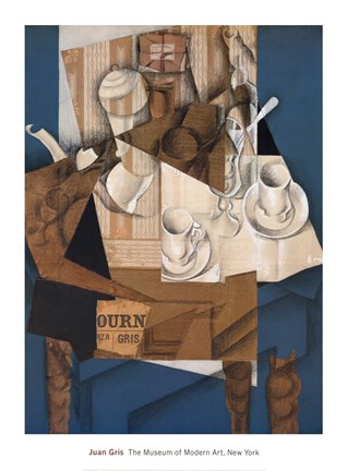 Framed Breakfast, 1914 Print