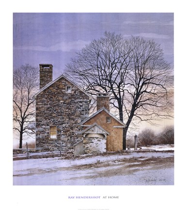 Framed At Home Print