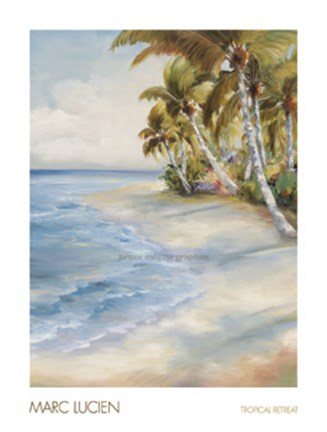 Framed Tropical Retreat Print