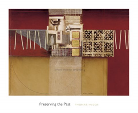 Framed Preserving the Past Print