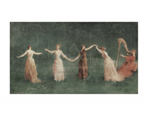 Framed Summer, 1890 Print