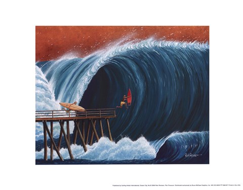 Framed Pier Pressure Print