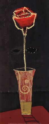 Framed Rose Glamour Print