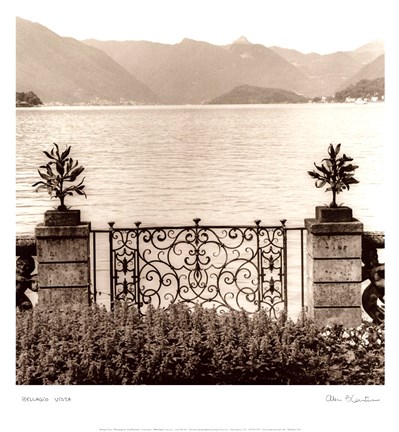 Framed Bellagio Vista Print