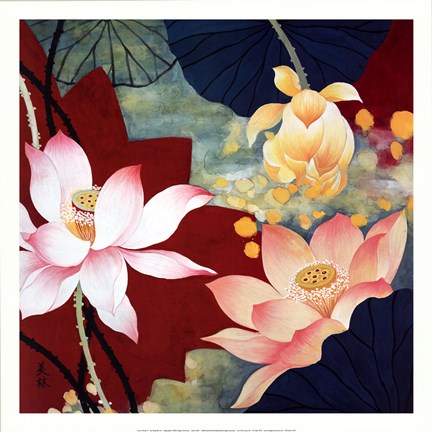 Framed Lotus Dream II Print