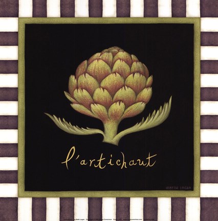 Framed LArtichaut Print