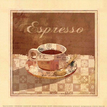 Framed Espresso Print