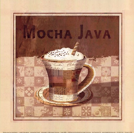 Framed Mocha Java Print