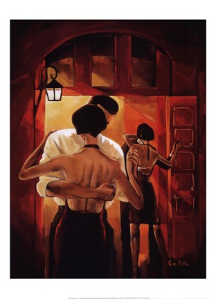 Framed Tango Shop I Print