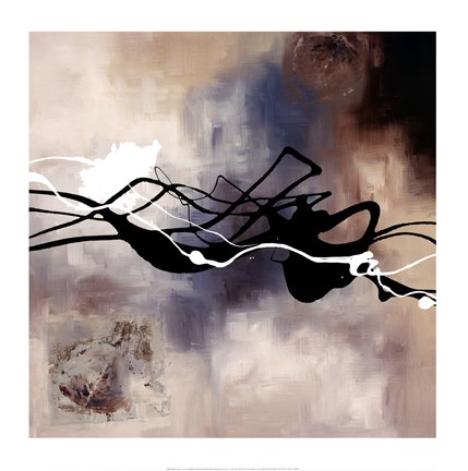 Framed Watery Hollow I Print